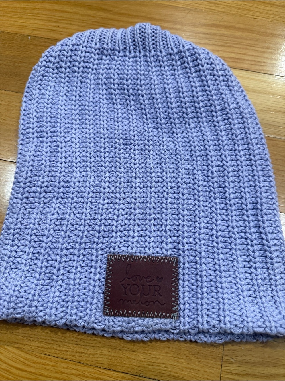 Love your melon purple beanie style hat.